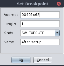 Debugger: Breakpoints in the Listings