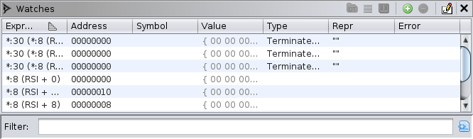Watches for patching command-line arguments