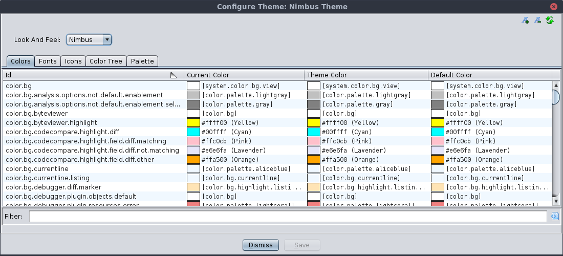 Theming User Documentation